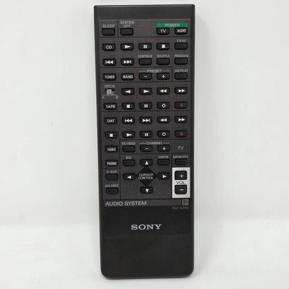 SONY OEM ORIGINAL REMOTE RM-S355 FOR SONY MHC-2600 STEREO SYSTEM - Picture 1 of 2